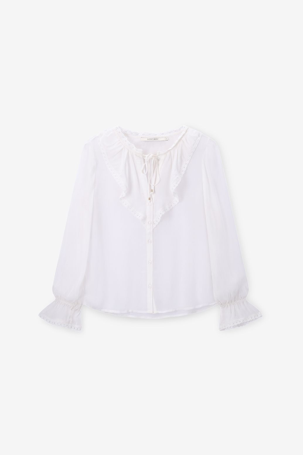 Blouse - blanc