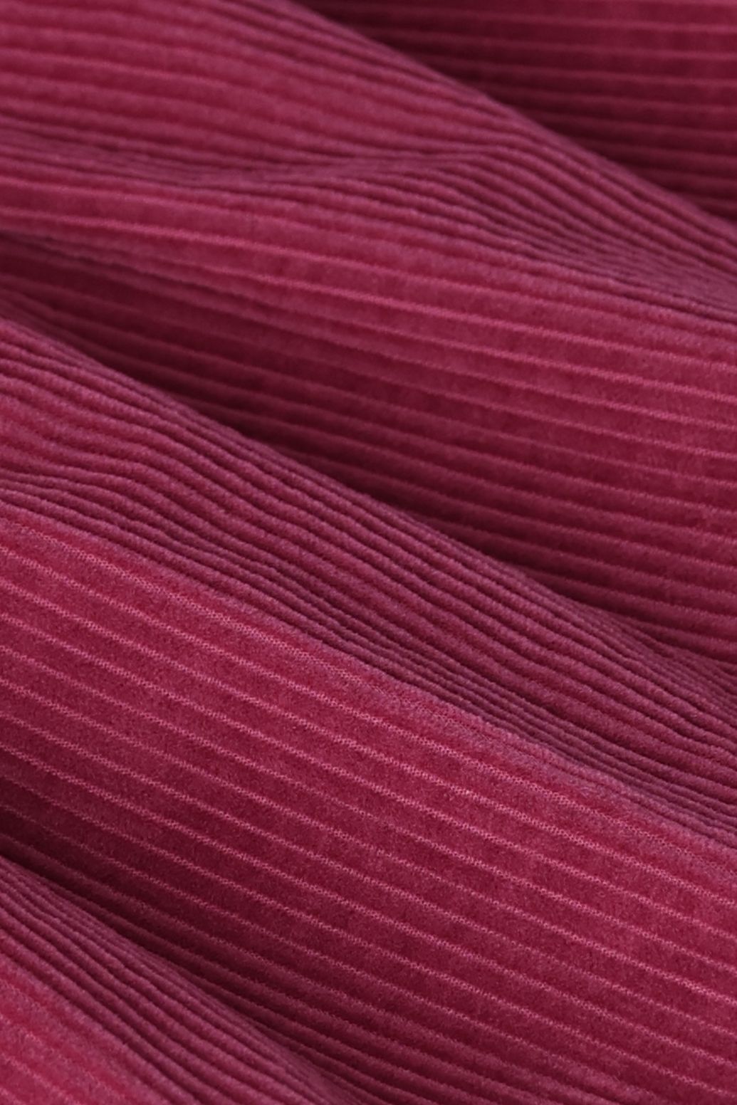 Donkerrode corduroy rok