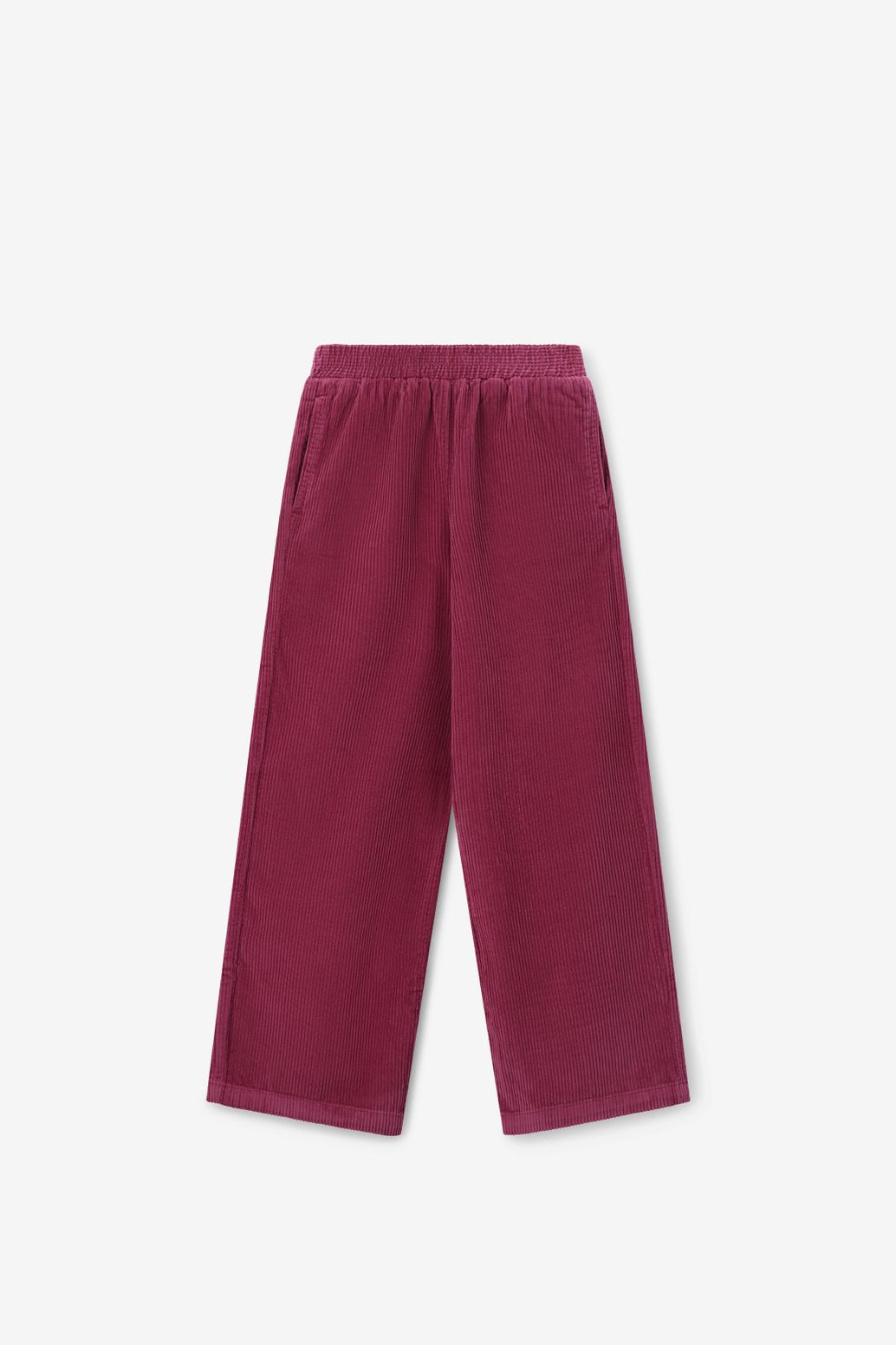 Cordhose - dunkelrot