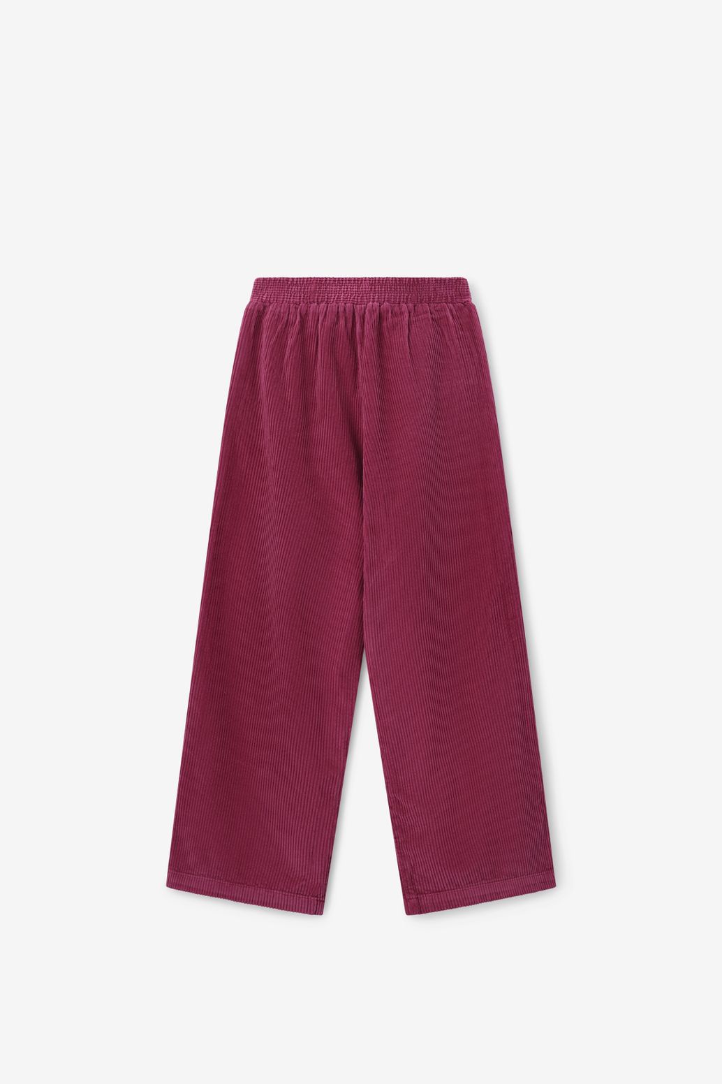 Cordhose - dunkelrot