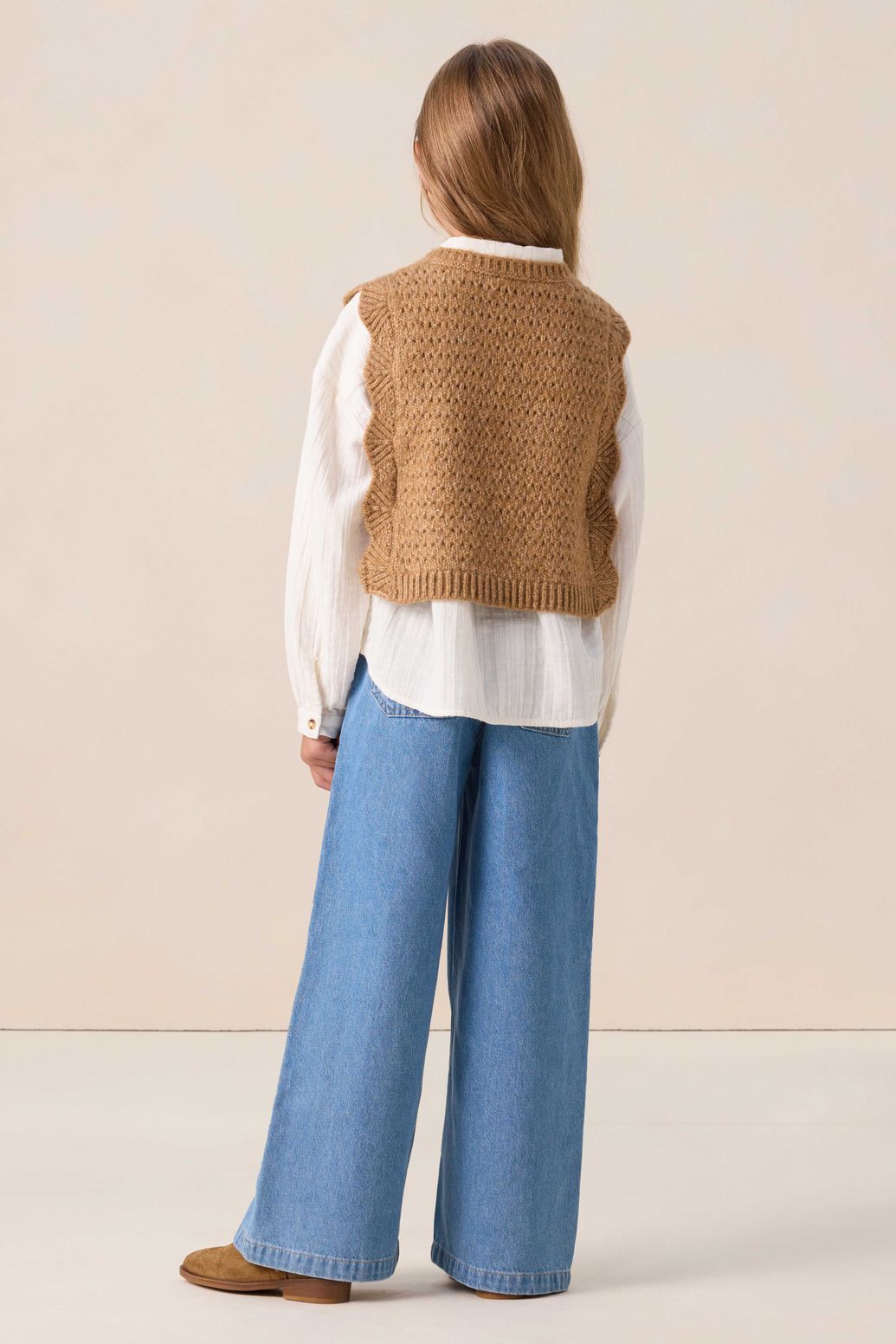 Blouse avec broderies - blanc