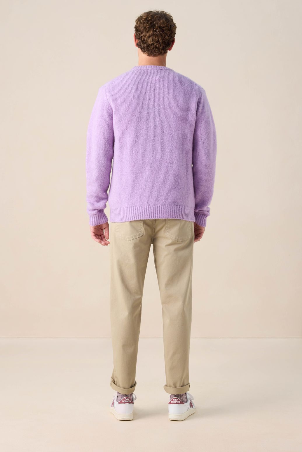 Lichtgroene chino