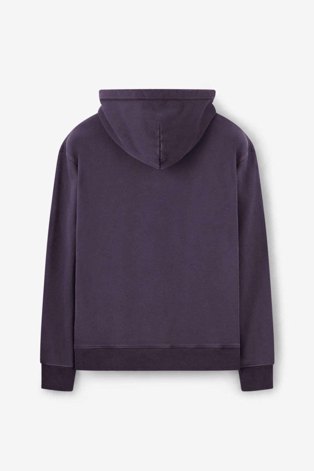 Hoodie mit Stickerei-Detail - lila