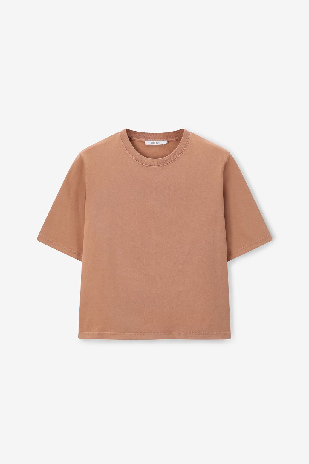 T-Shirt - hellbraun
