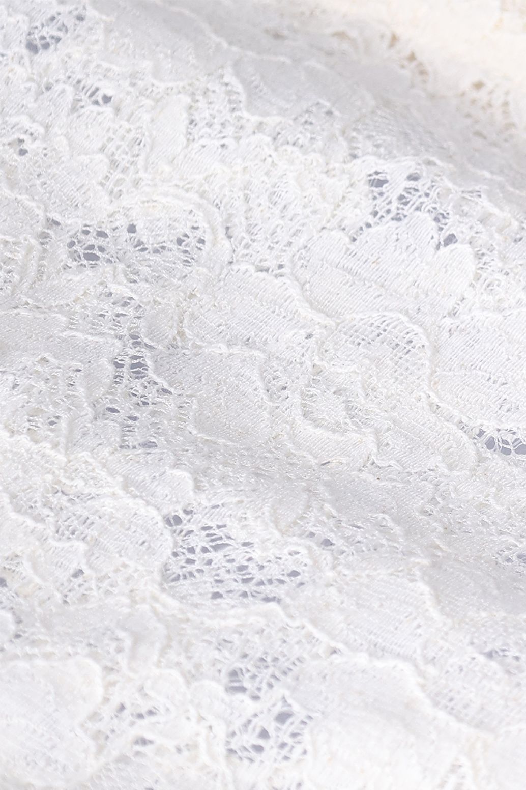 Spitzen-Top - weiß