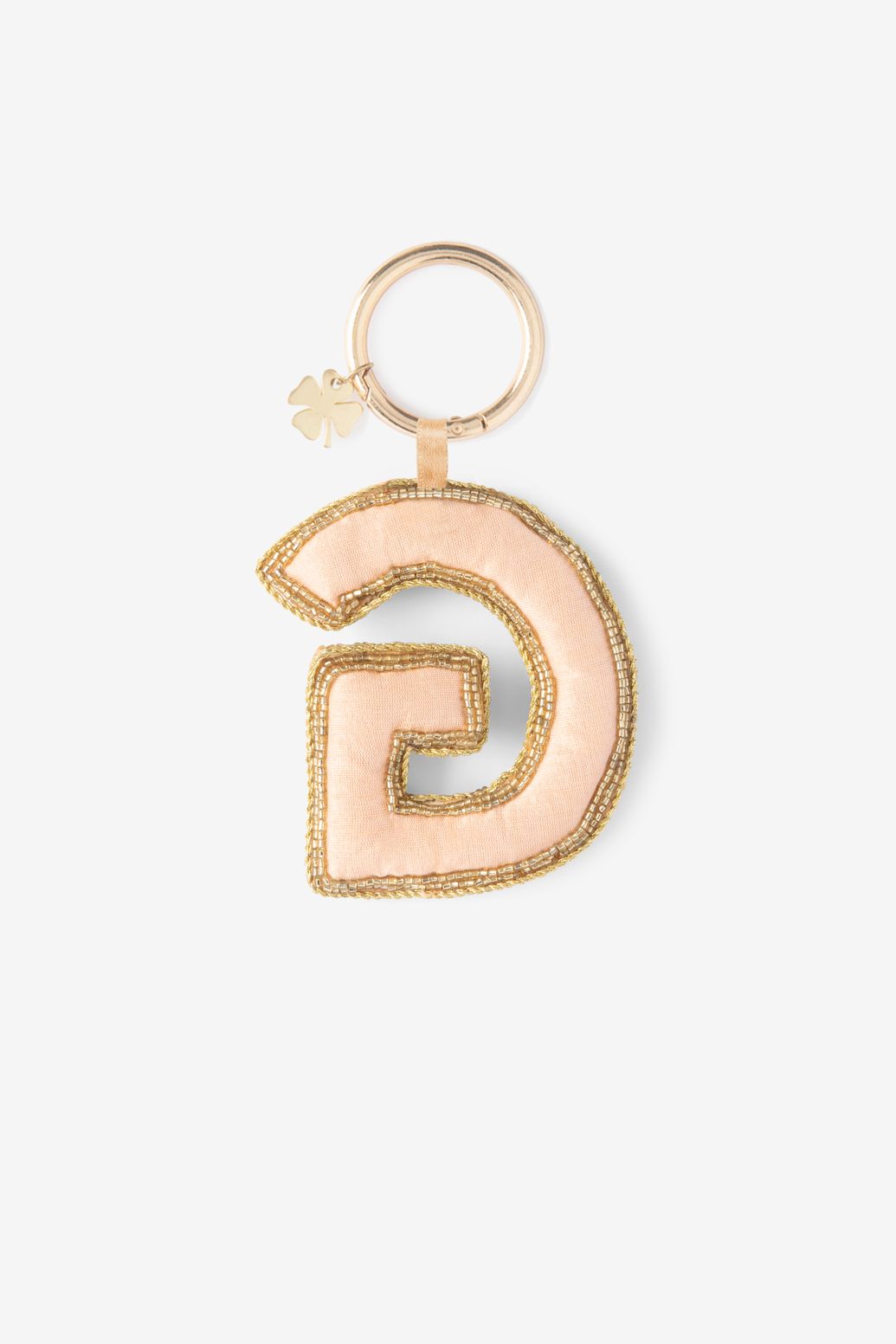Taschen-Charm Buchstabe G - aprikot