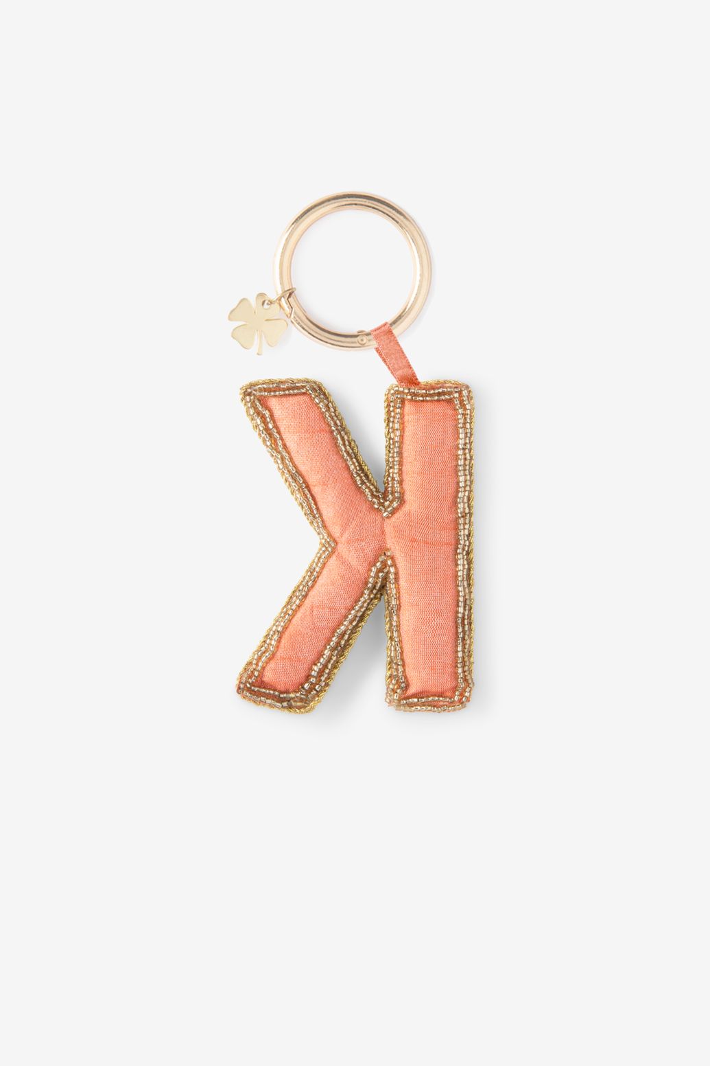 Lichtrode bag charm letter K