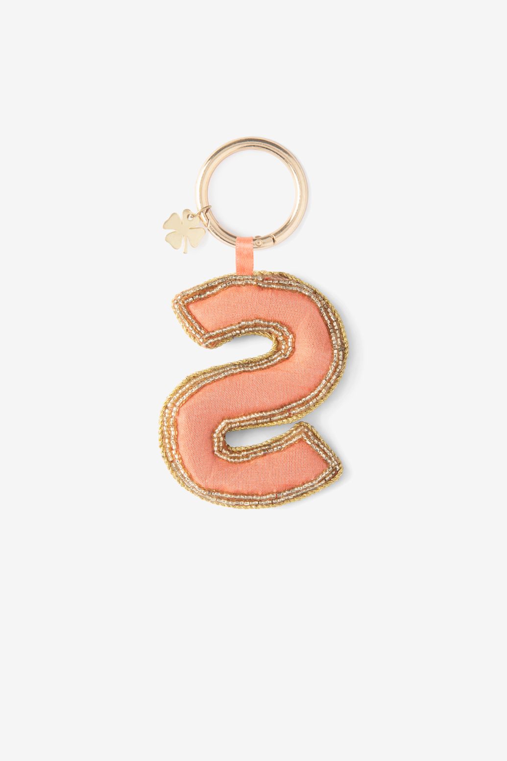 Taschen-Charm Buchstabe S - hellrot