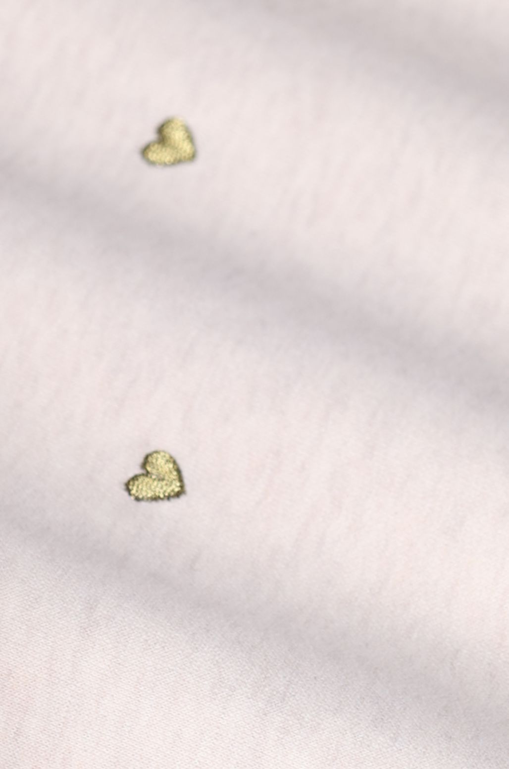 Sweater mit Herzstickerei - beige