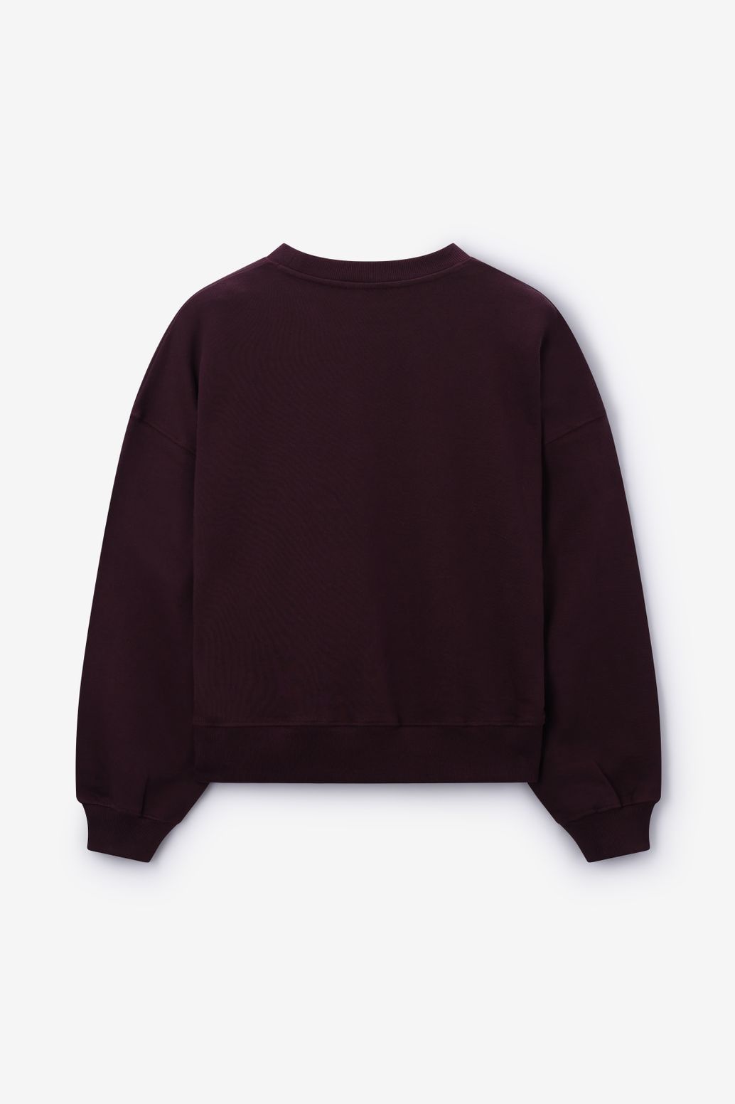 Sweater mit Pailletten - dunkelbraun