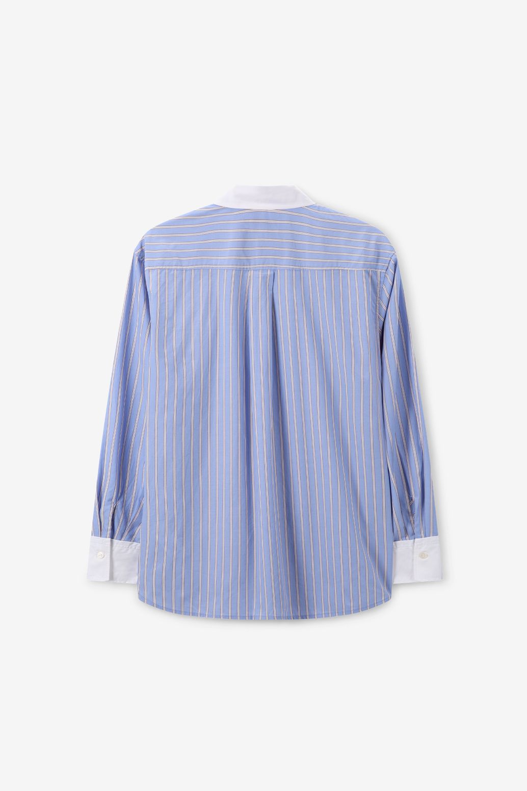 Blouse rayée - bleu
