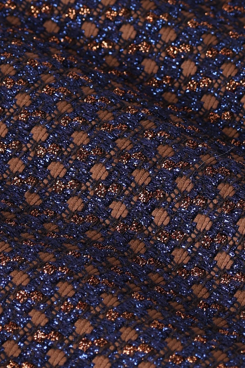 Jupe bouclette - marron foncé