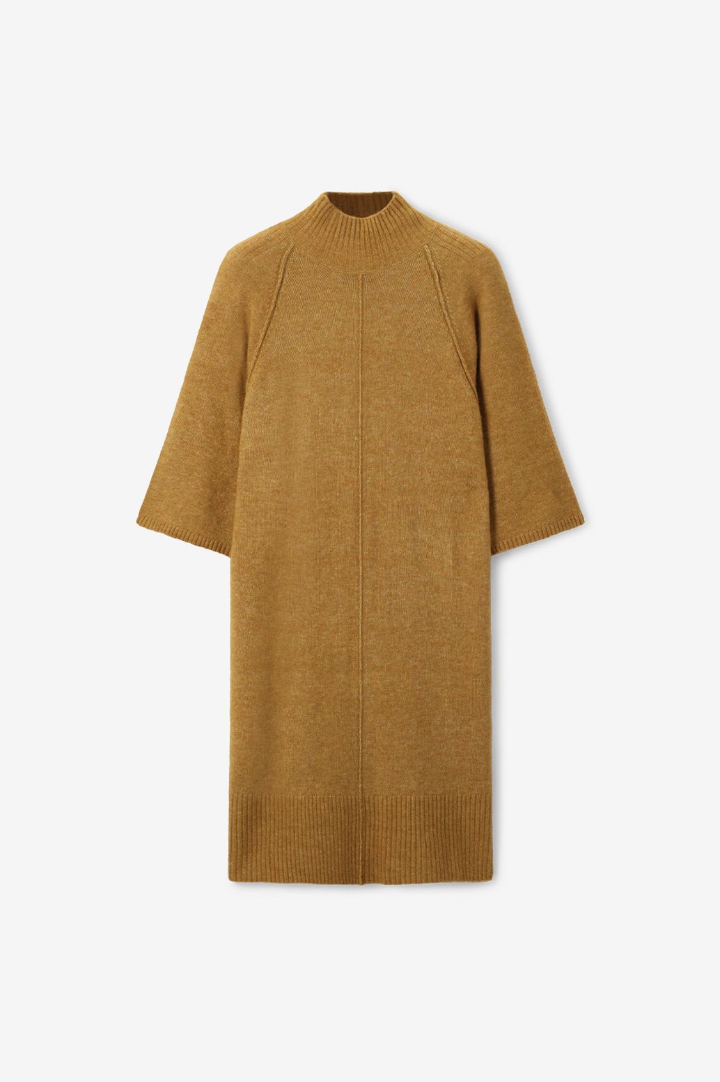 Robe tricotée - vert