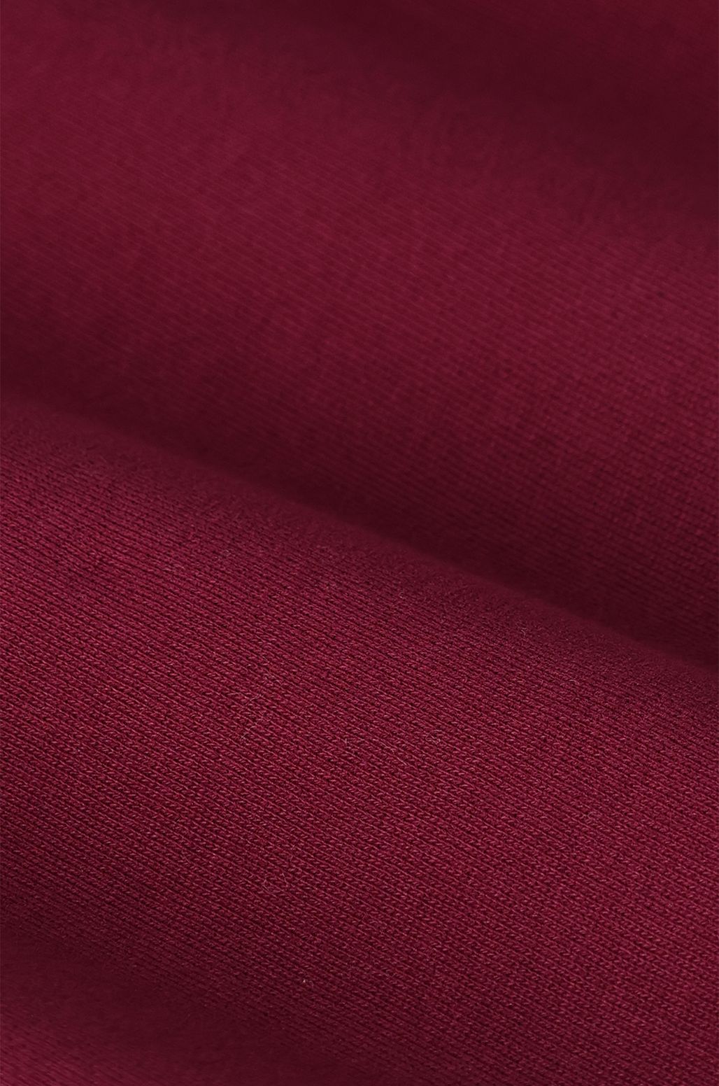 Donkerrode sweatpants met artwork