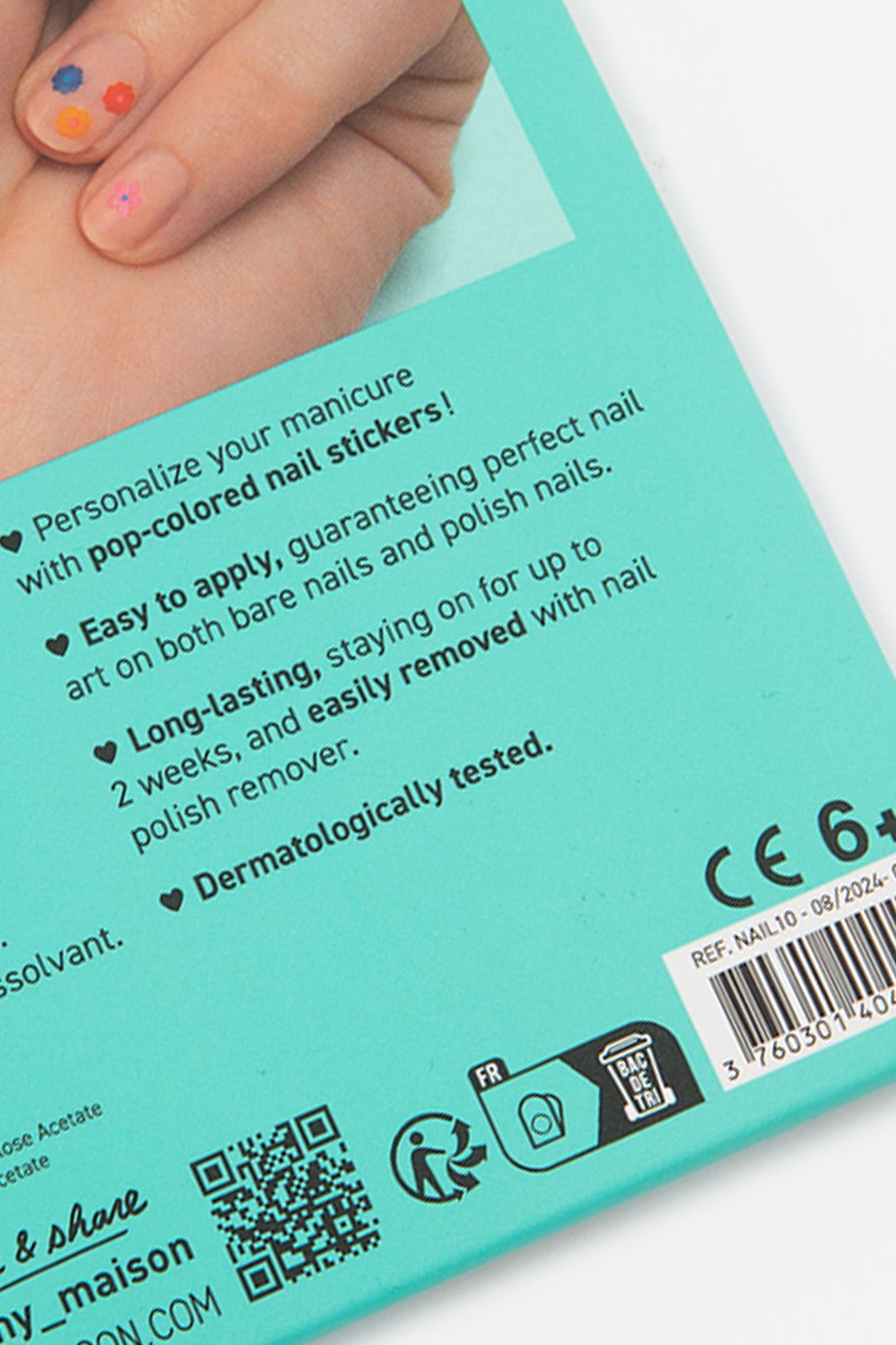 OMY nagelstickers bloemen