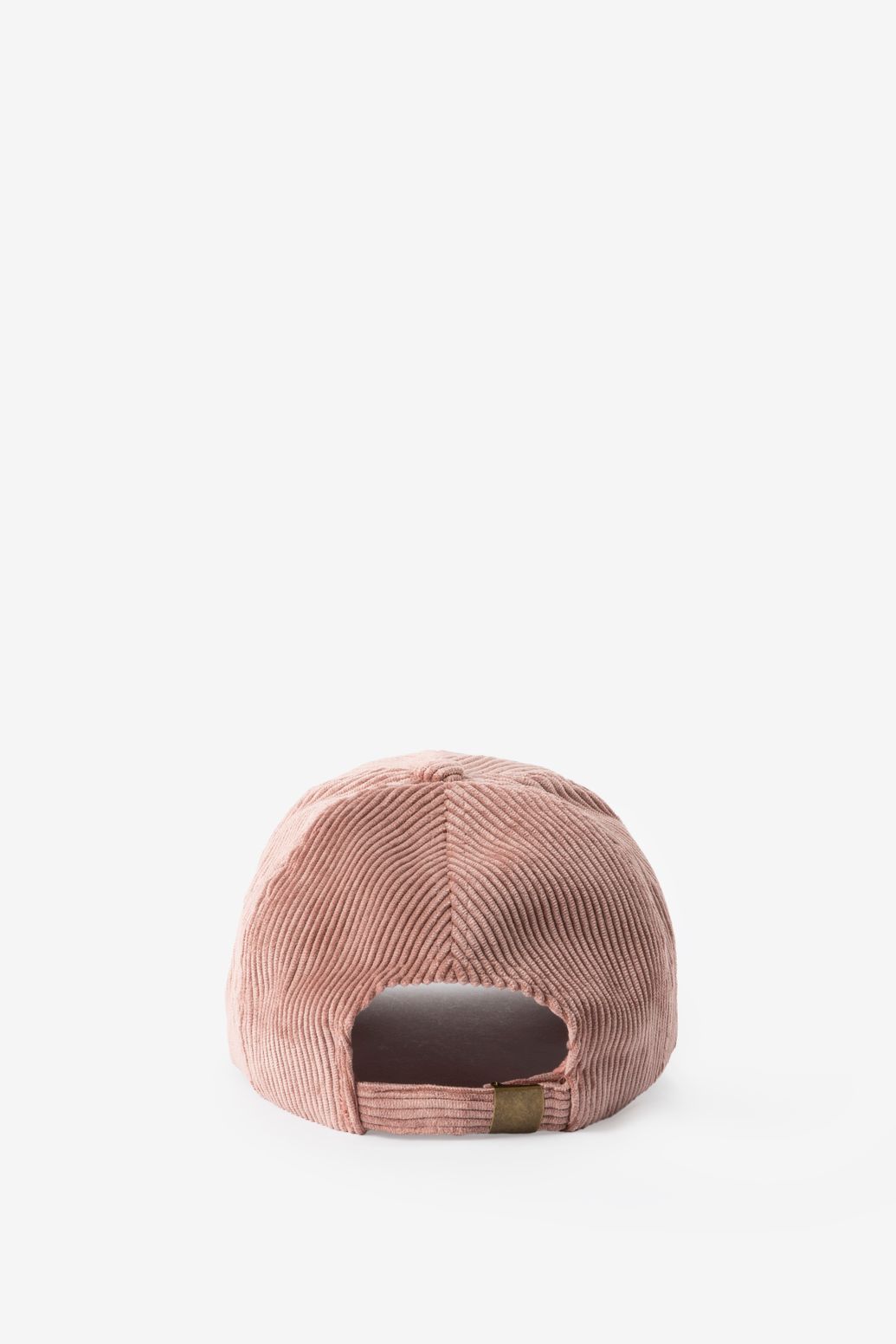 Casquette en velours côtelé - rose