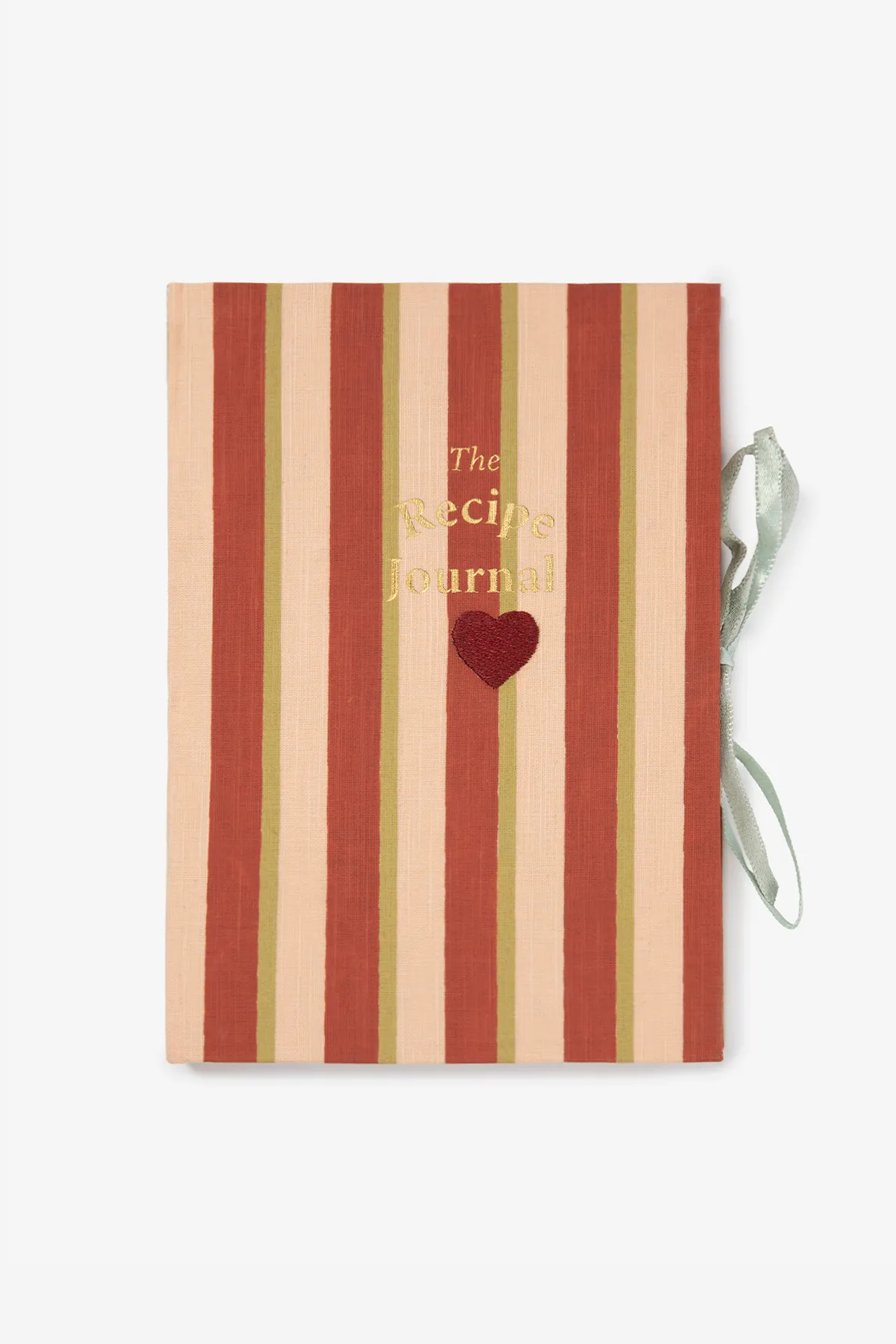 Multicolour gestreepte receptenboek