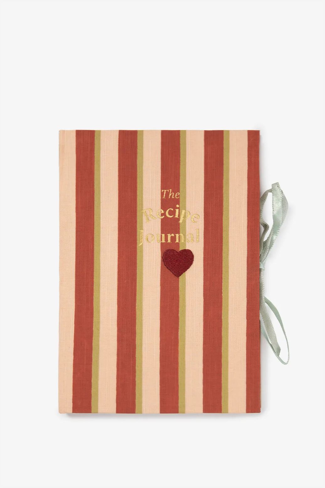 Multicolour gestreepte receptenboek