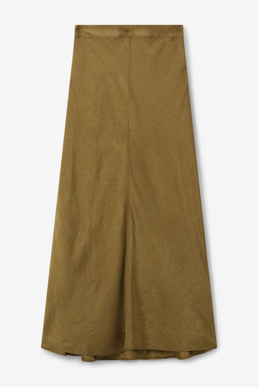 Donkergroene maxi rok