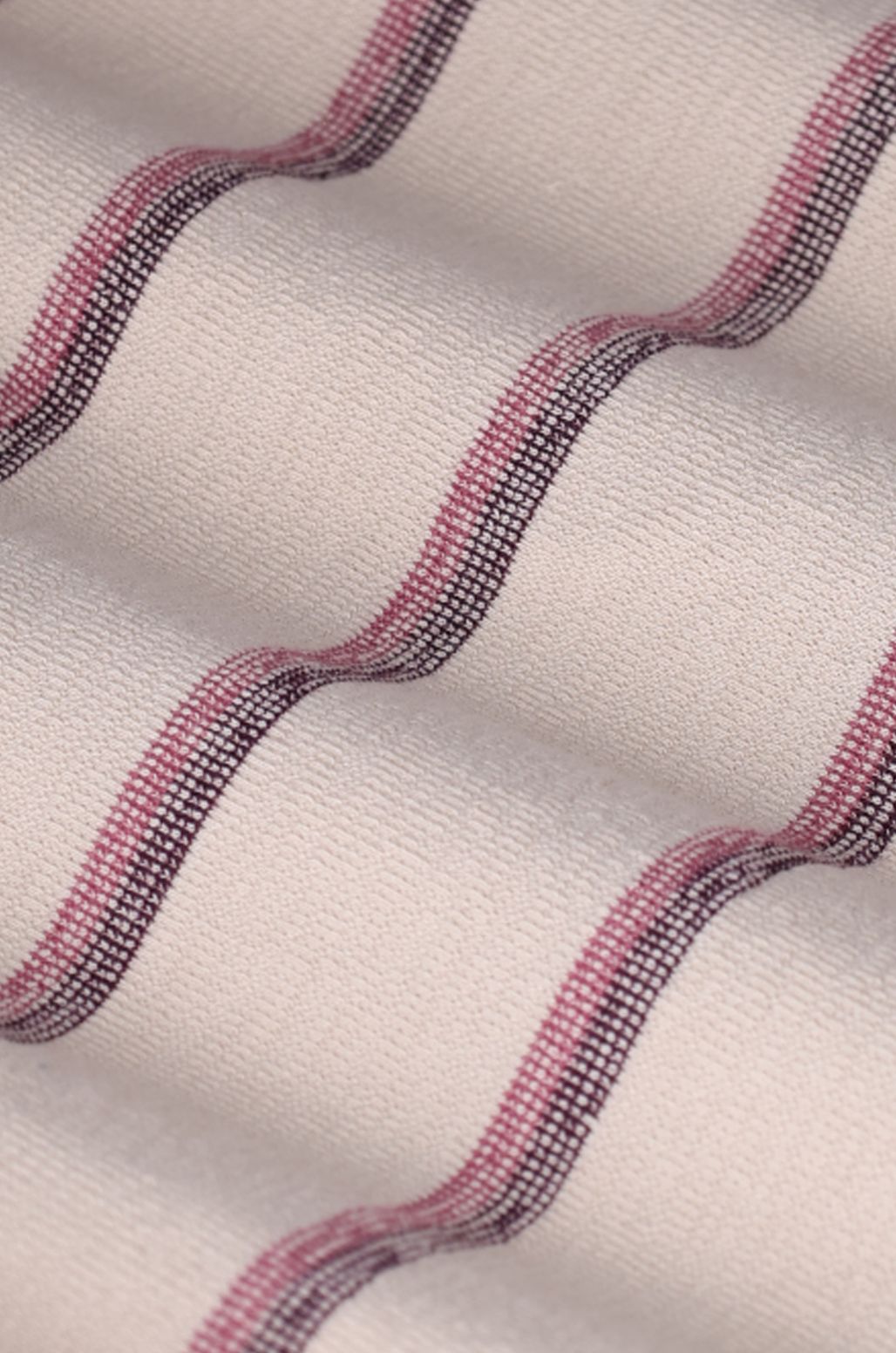 Gestreiftes Langarmshirt - beige