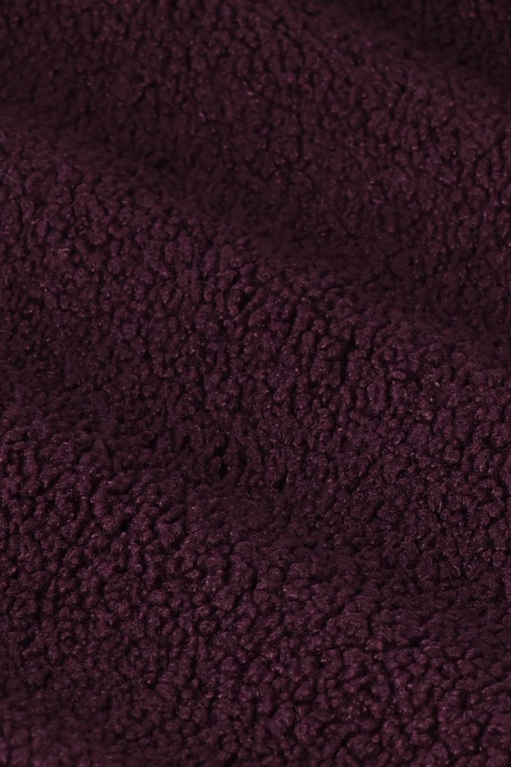 Donkerpaars teddy gilet