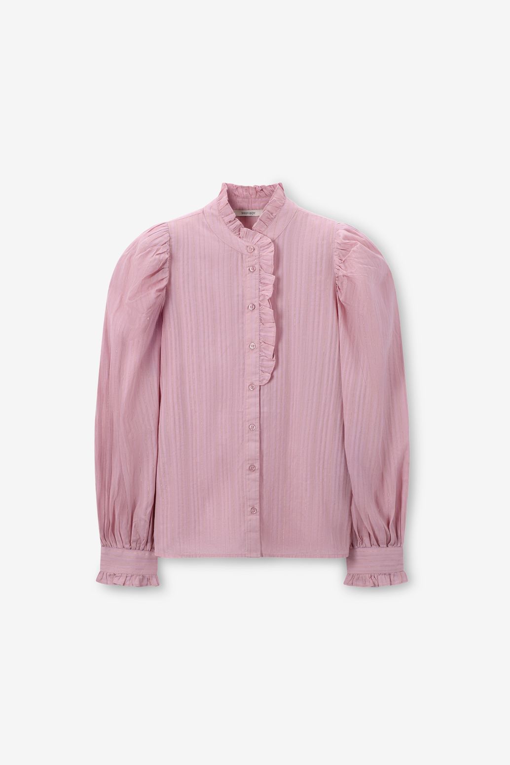 Blouse avec lurex - rose