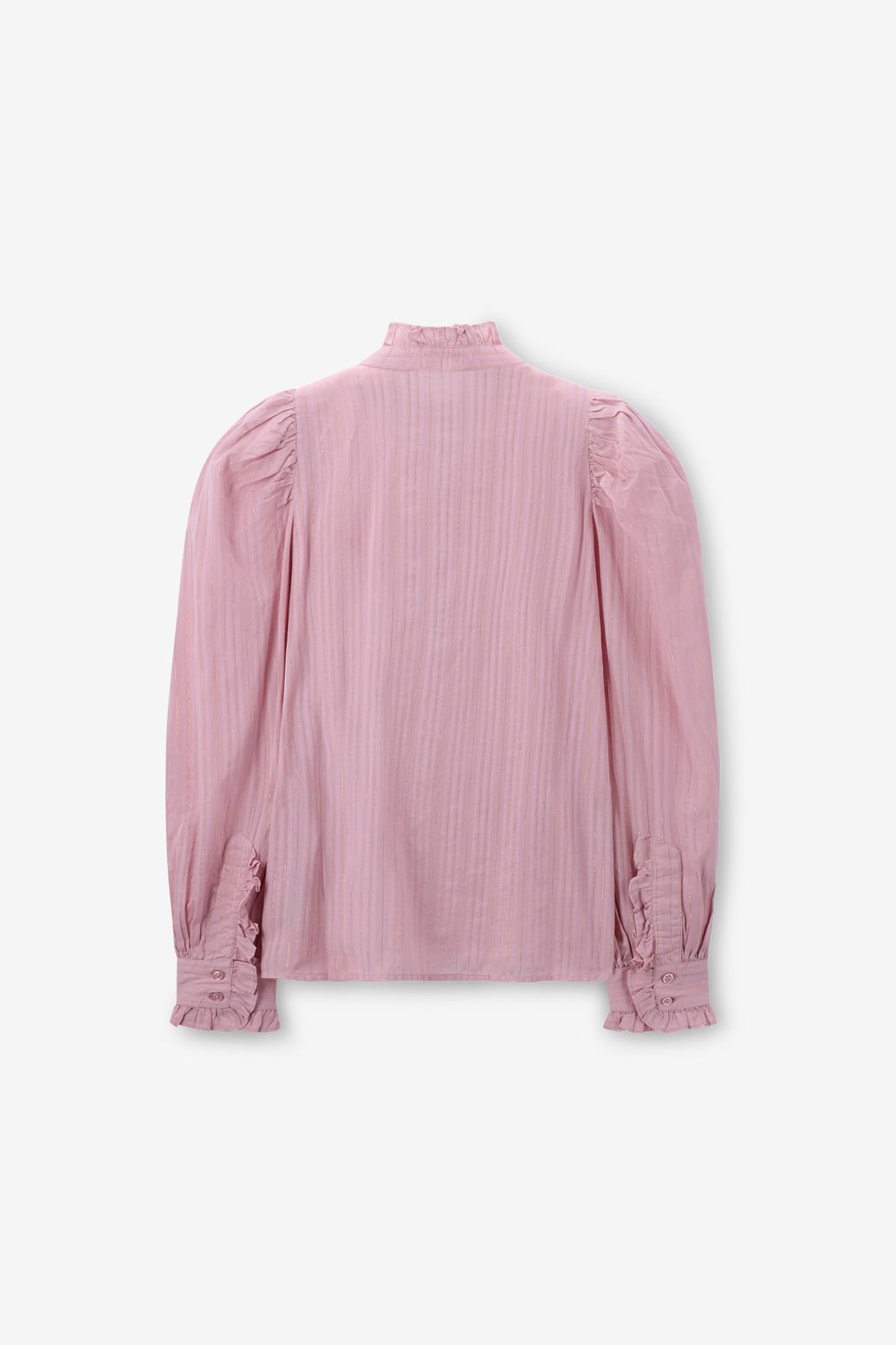 Blouse avec lurex - rose