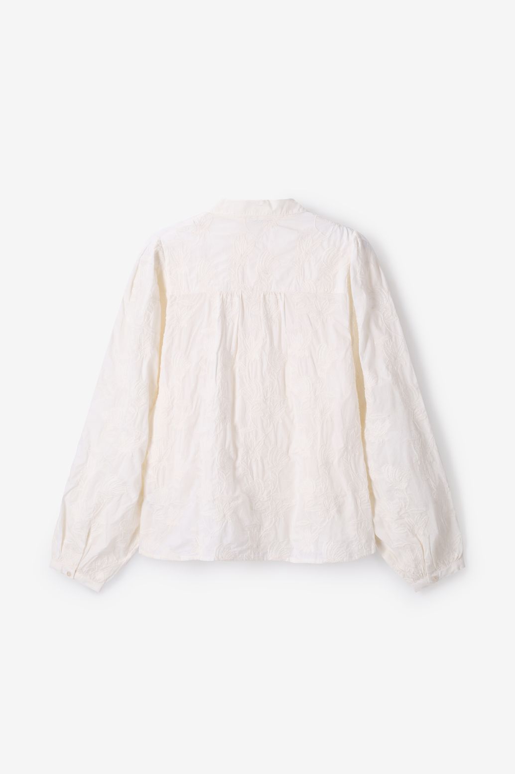 Witte blouse met embroidery