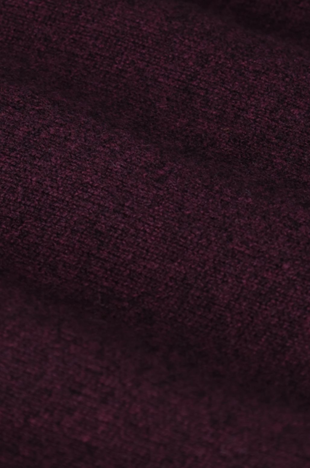 Donkerrood vest met V-hals