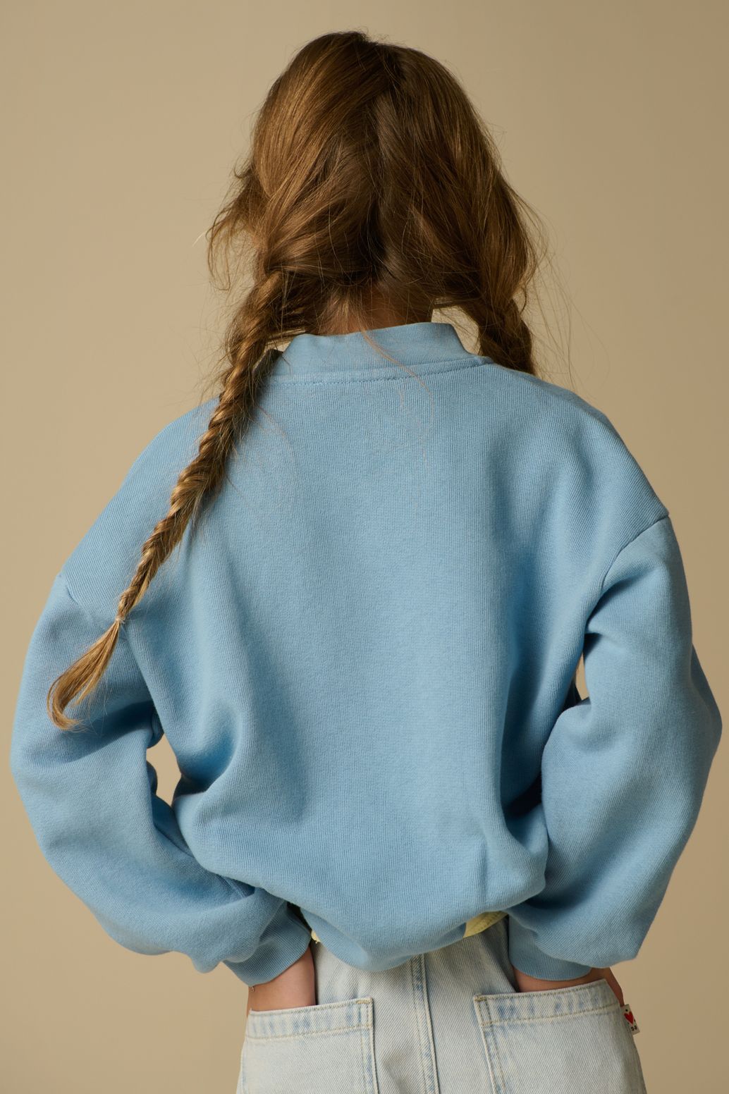 Wide Leg Jeans - hellblau