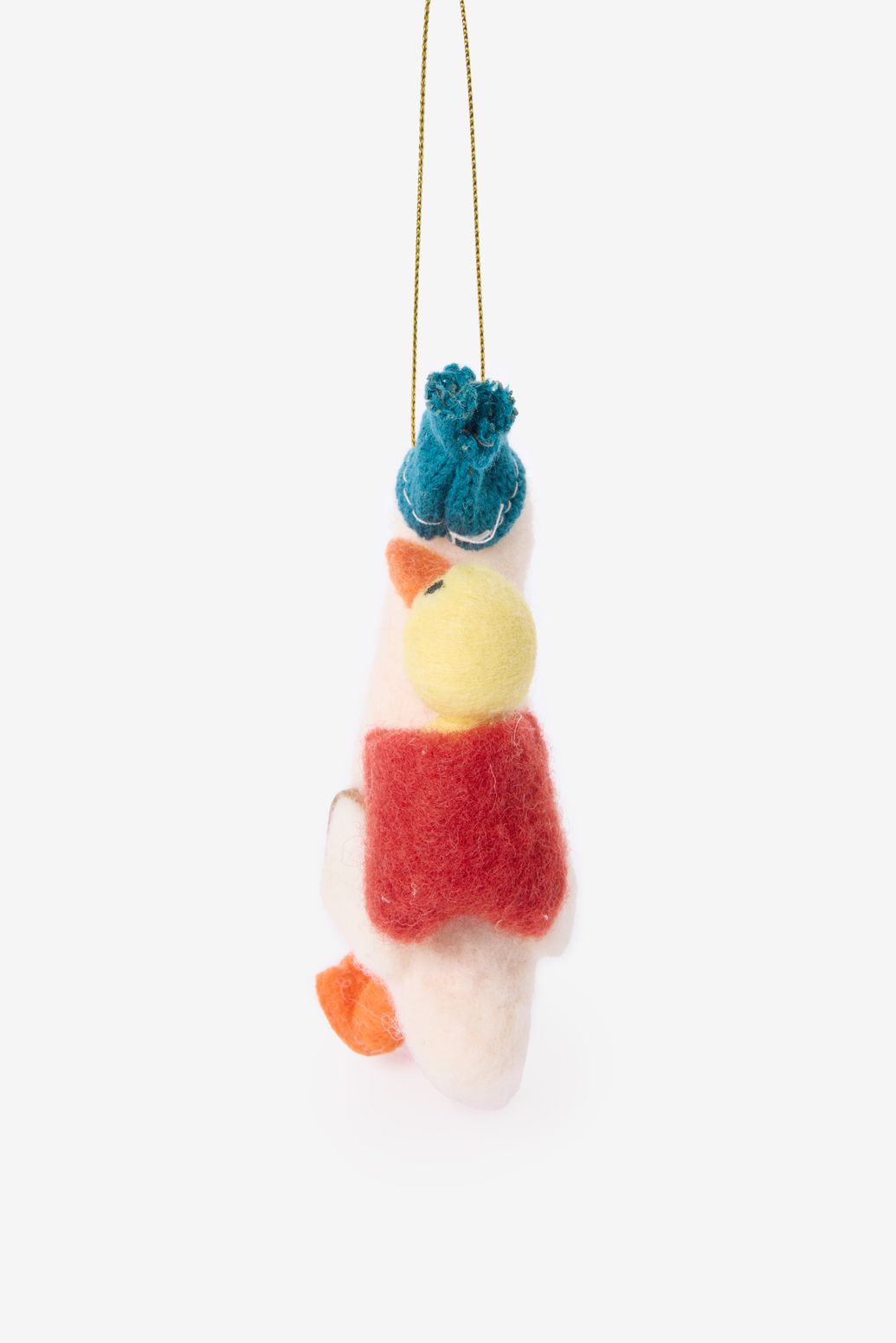 Suspension de Noël avec oies - multicolore