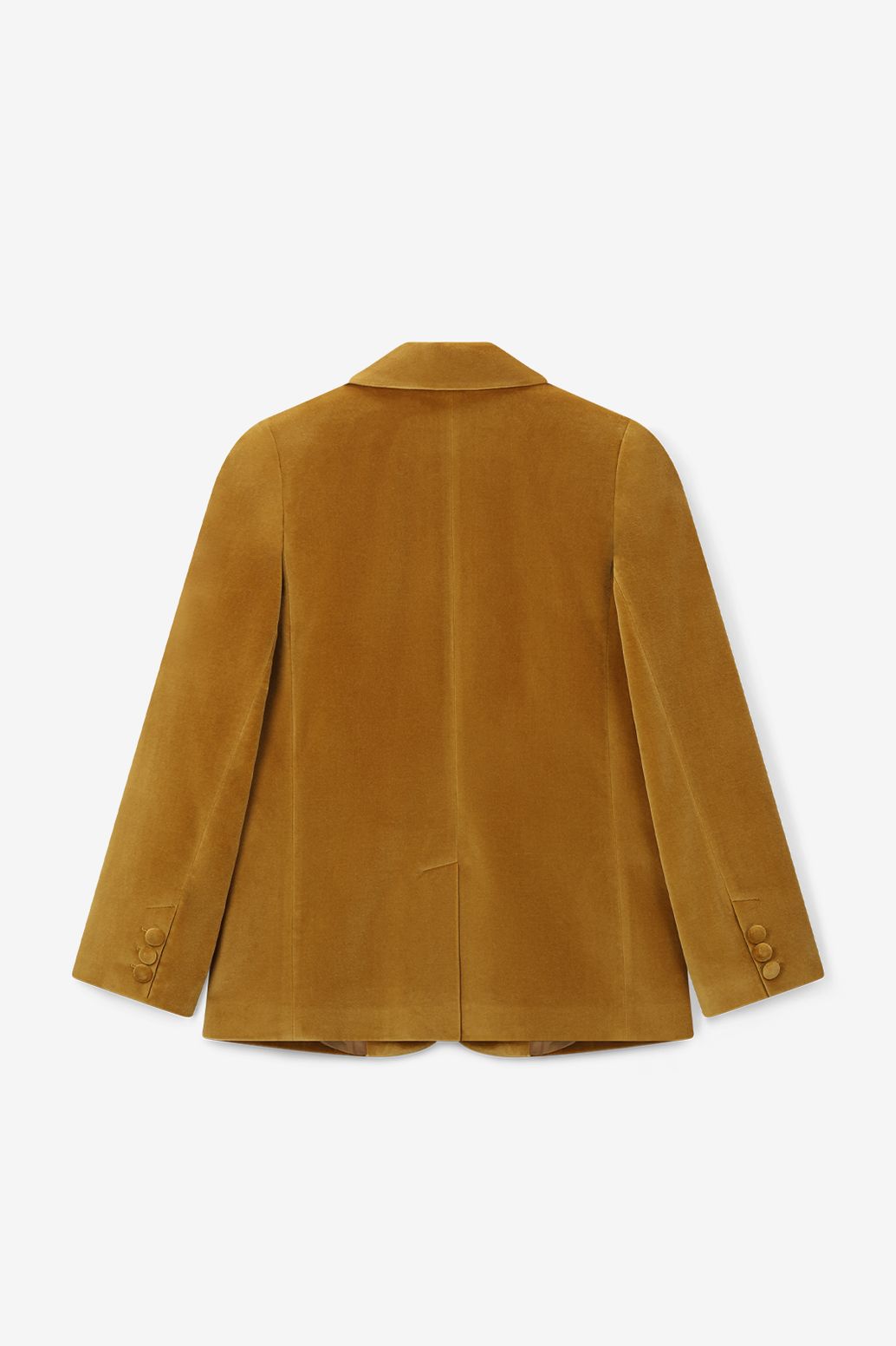 Blazer en velours - jaune foncé