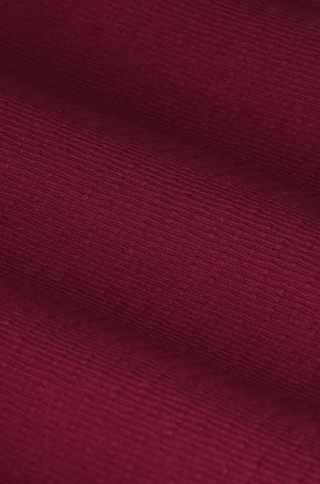 T-Shirt mit Stickerei-Detail - dunkelrot