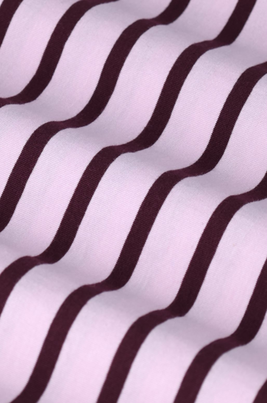 Gestreiftes T-Shirt - rosa