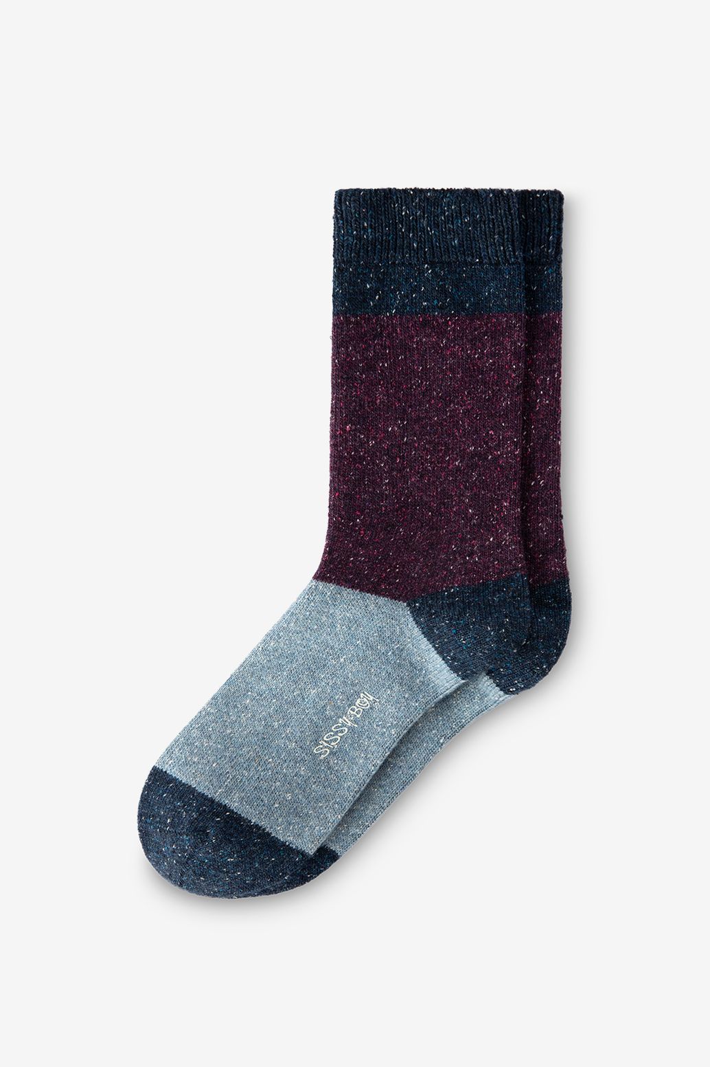 Socken in Colorblocking-Optik - blau