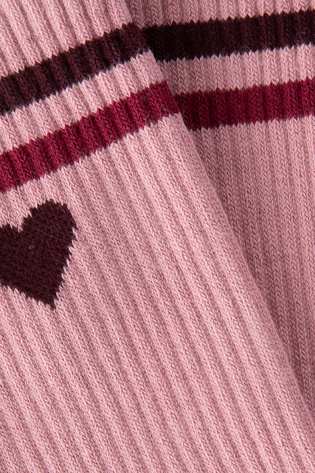 Socken mit Herz - rosa