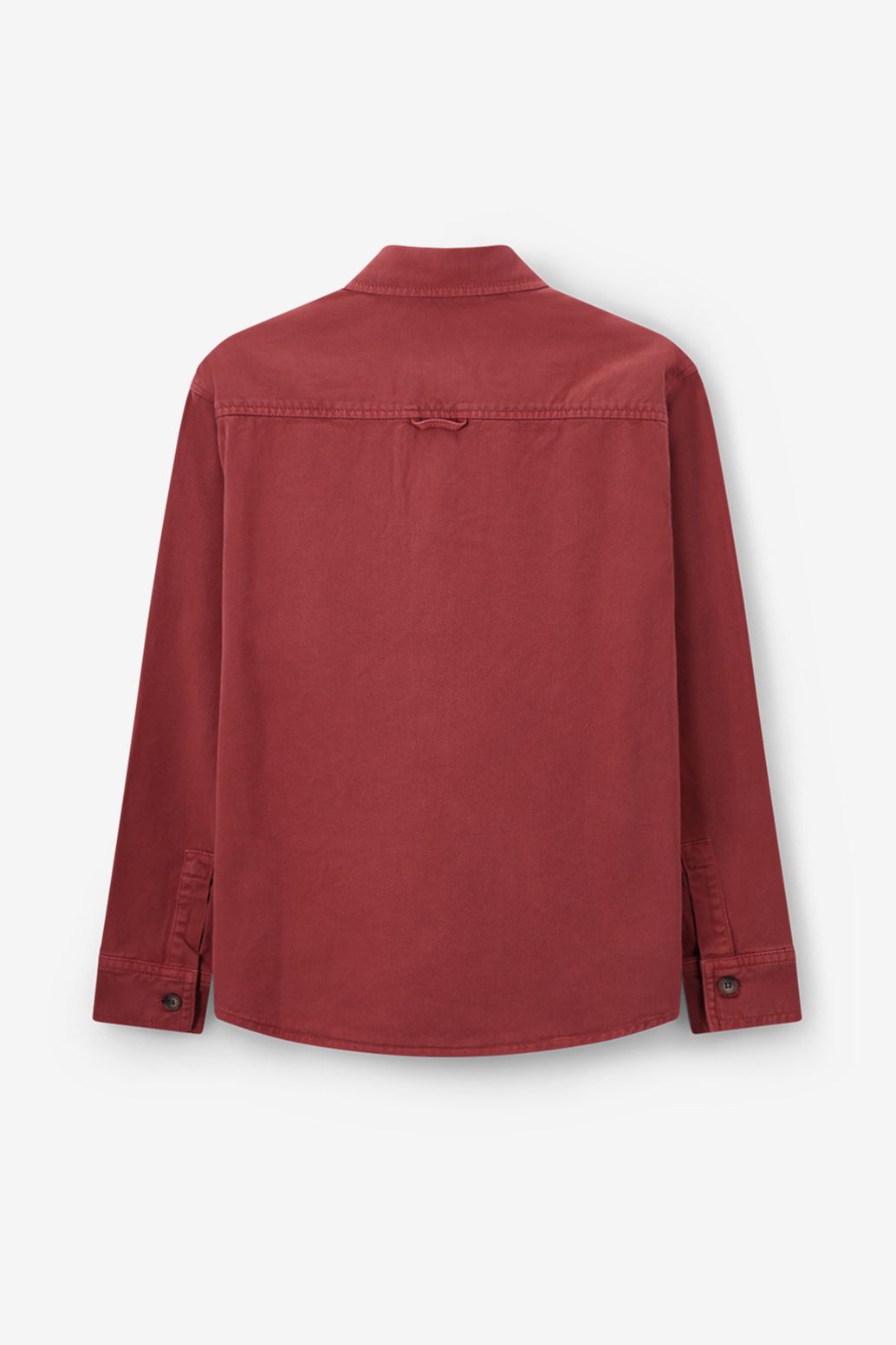Veste en tissu sergé - rouge