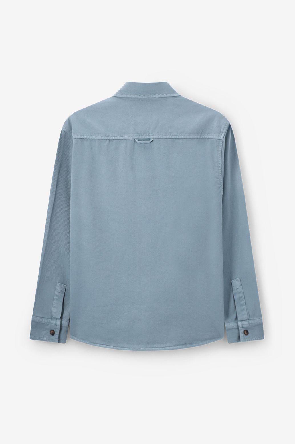 Veste en tissu sergé - bleu