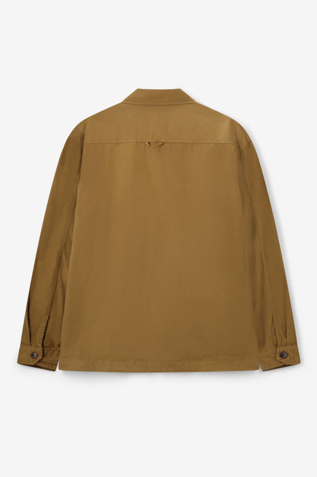 Donkergroen jack met opgestikte zakken