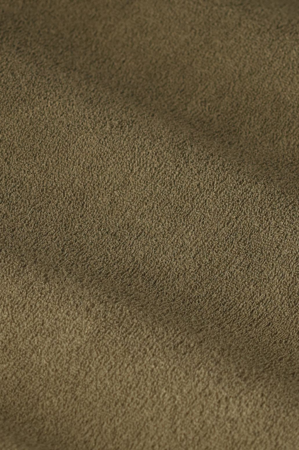 Donkergroene badstof sweater