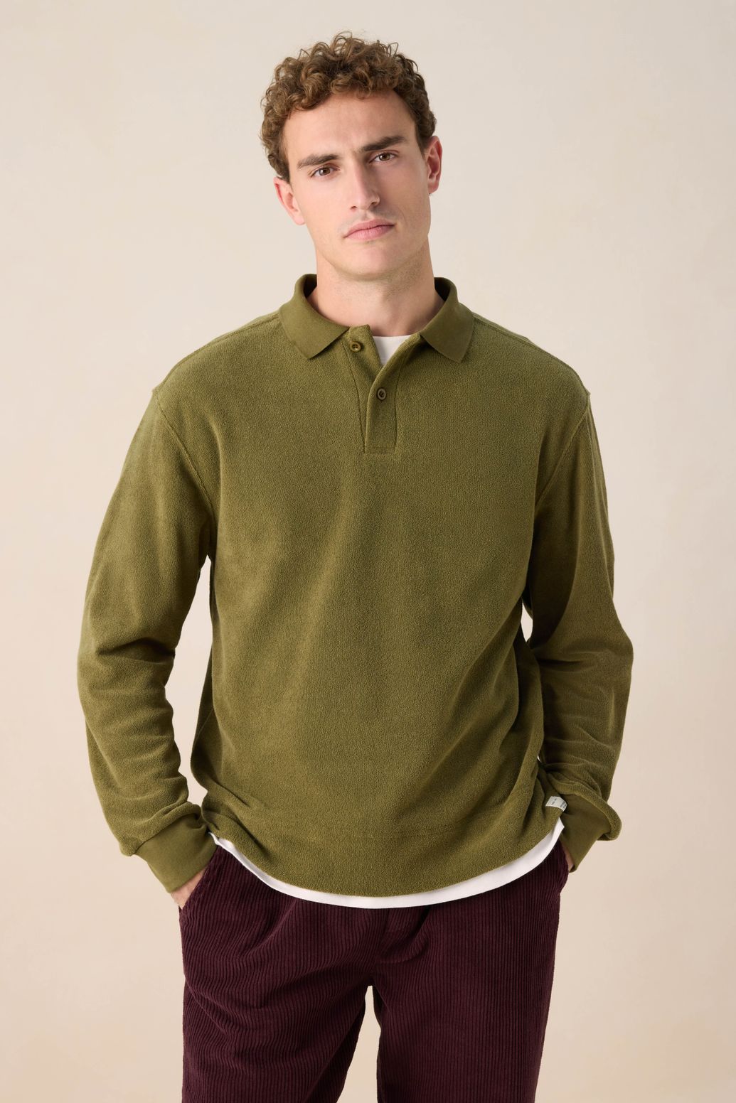 Nicki-Sweater - dunkelgrün