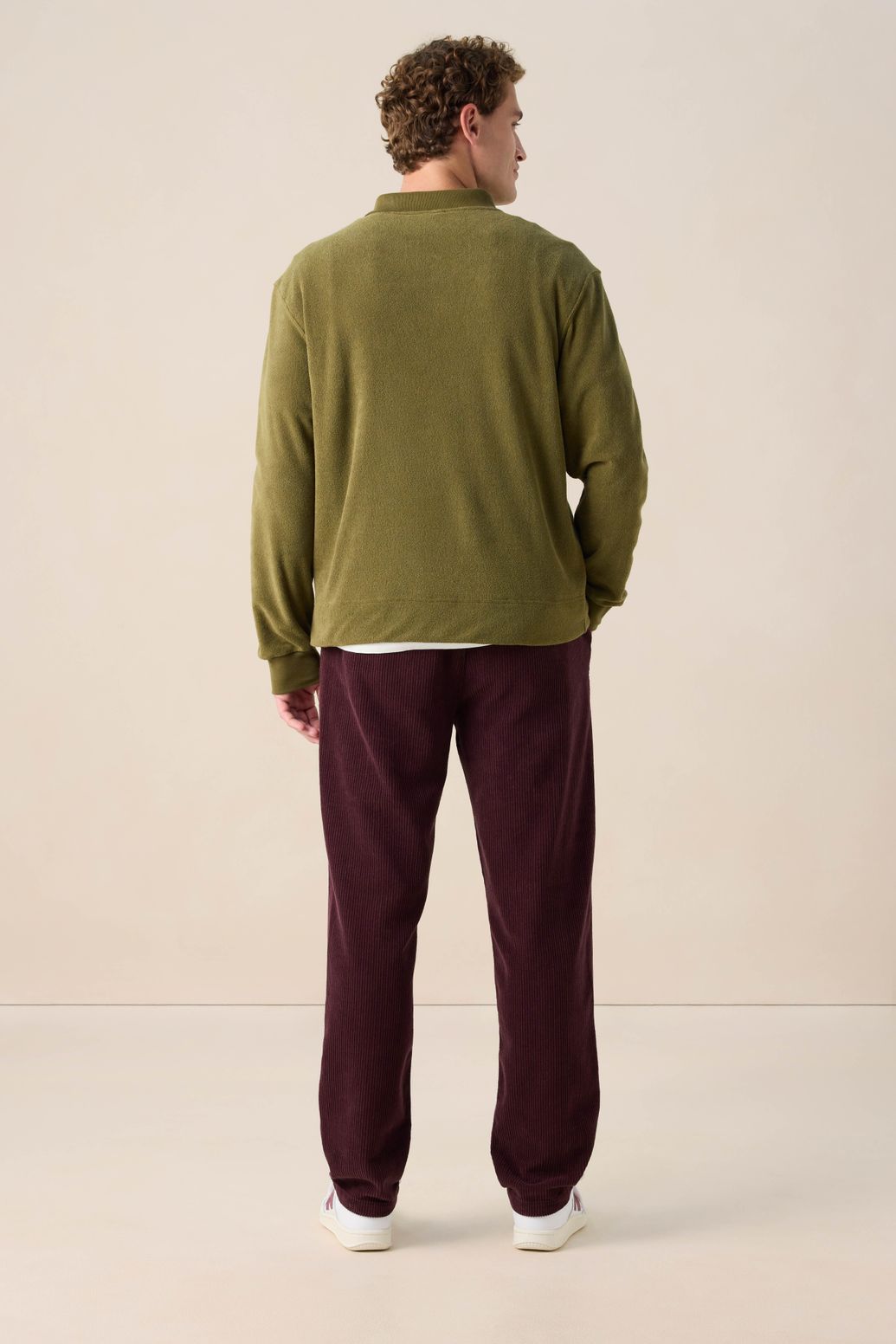 Nicki-Sweater - dunkelgrün