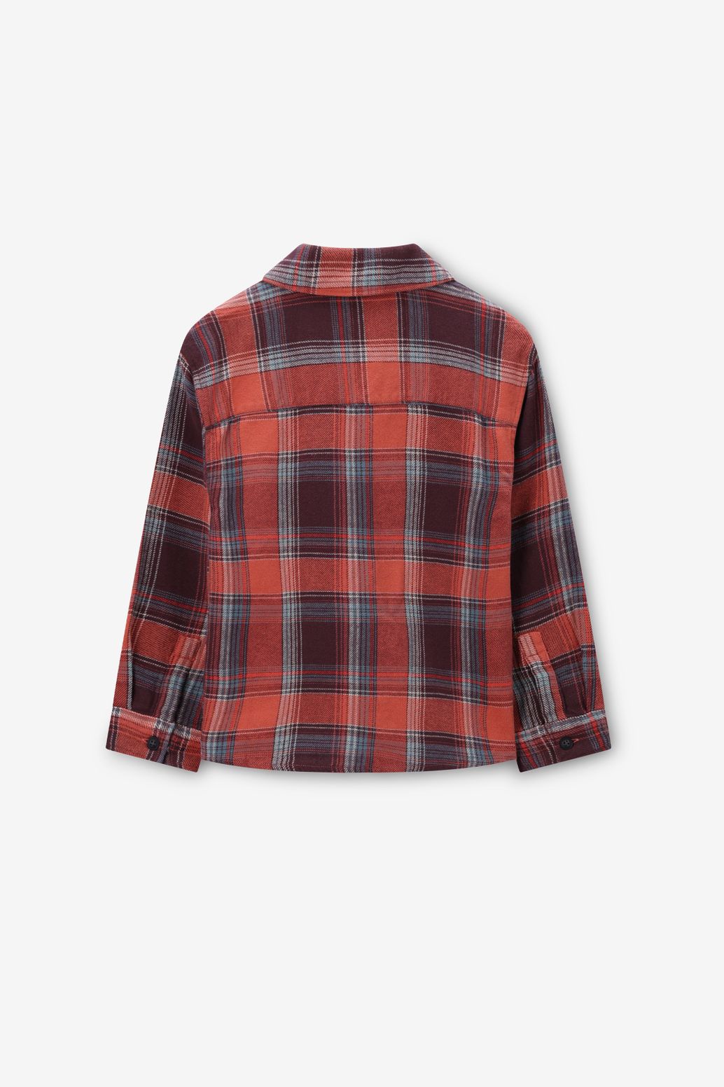 Kariertes Hemd - rot