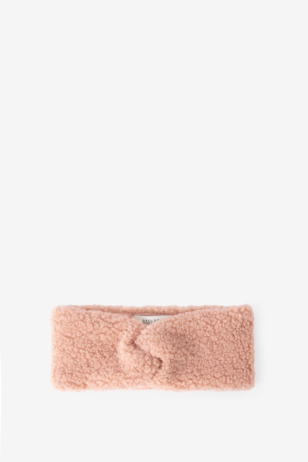 Stirnband in Teddy-Optik - rosa