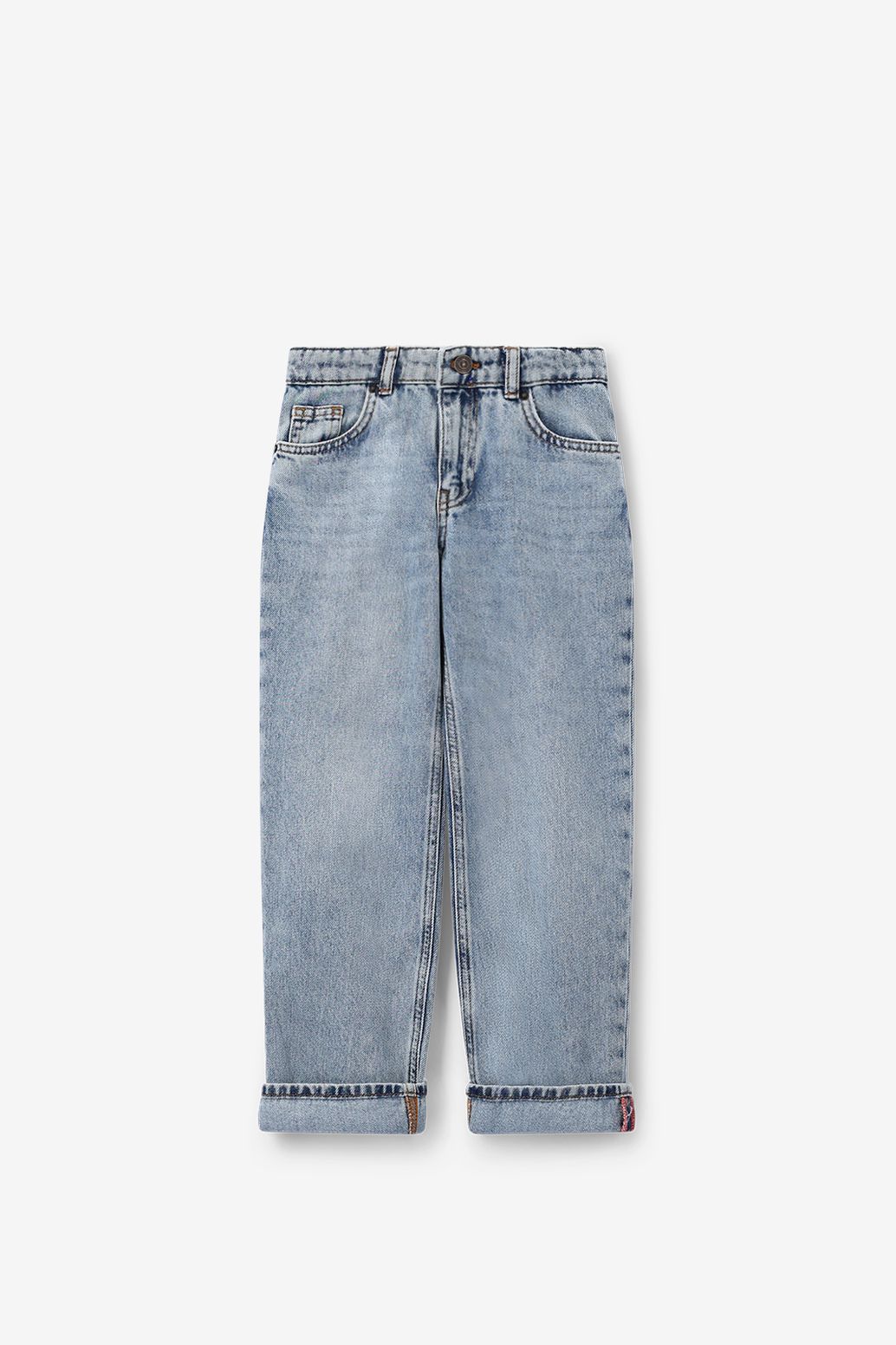 Straight Jeans - hellblau