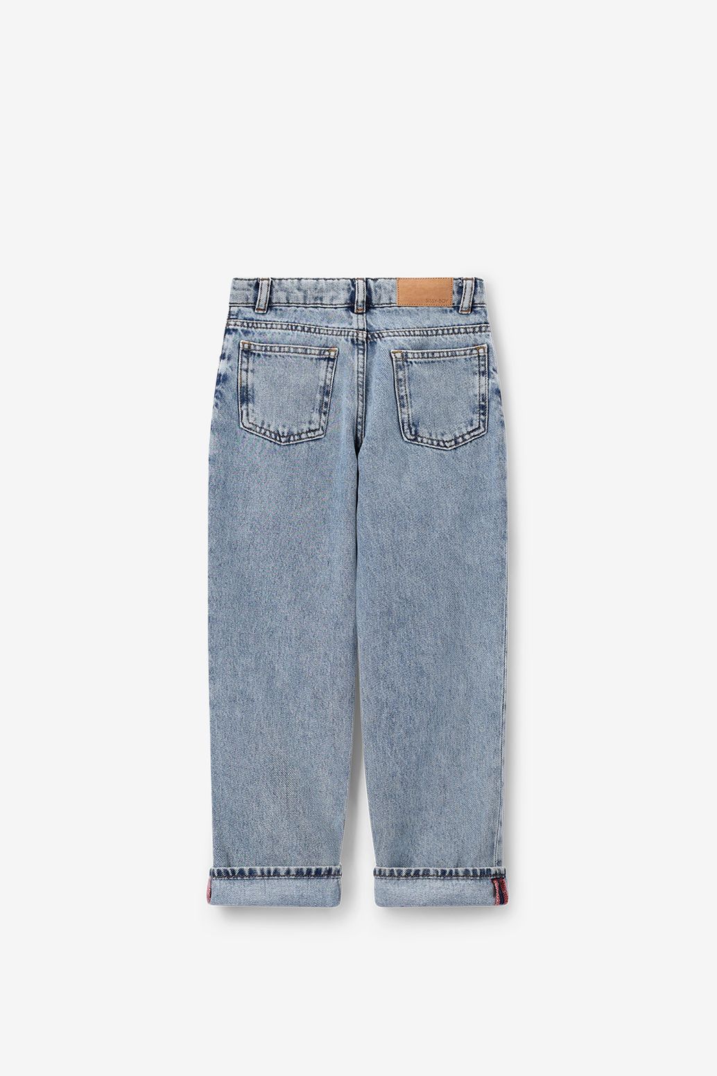 Straight Jeans - hellblau