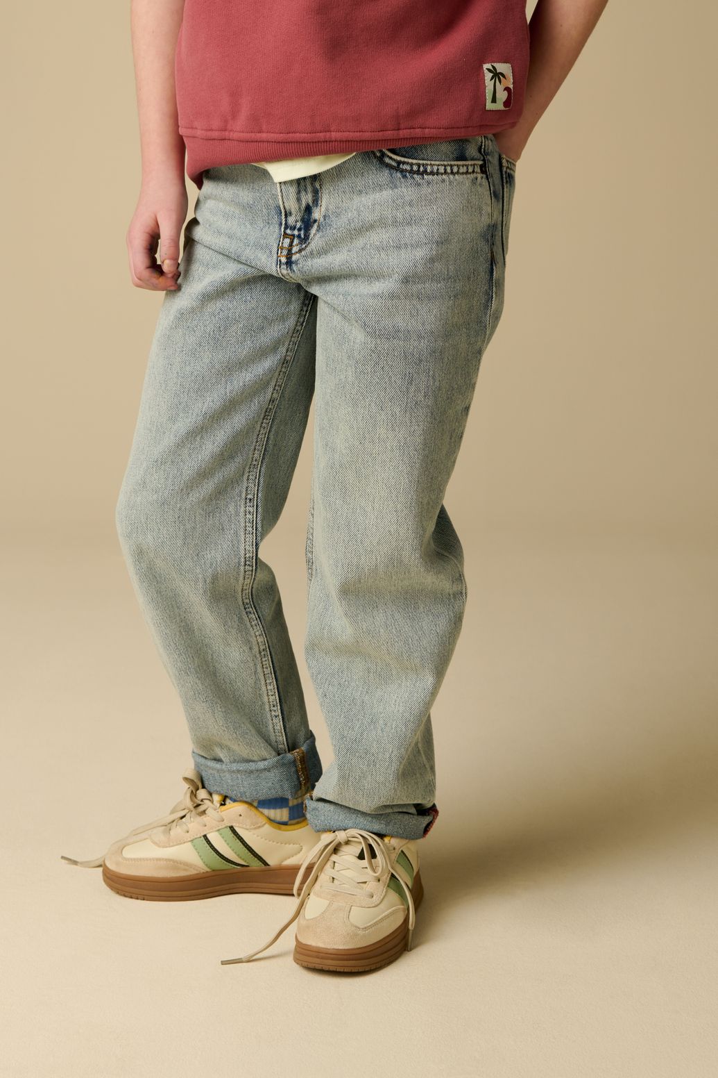 Jean jambes droites - bleu clair