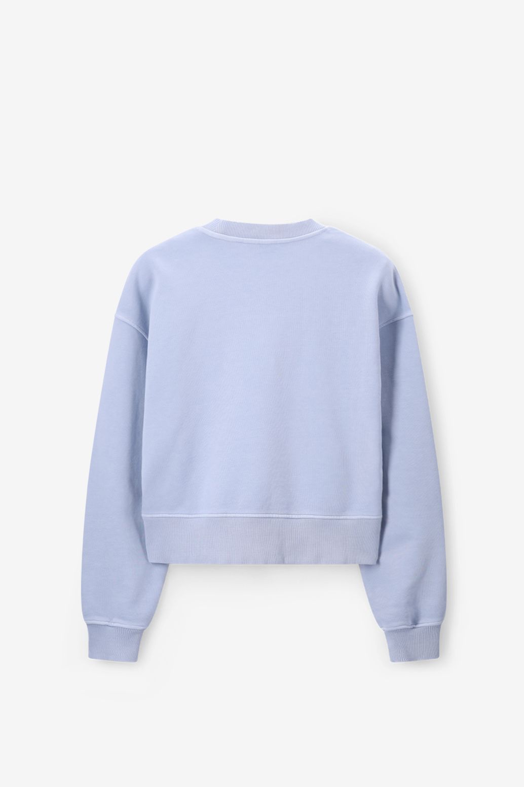 Sweat avec illustration - bleu clair