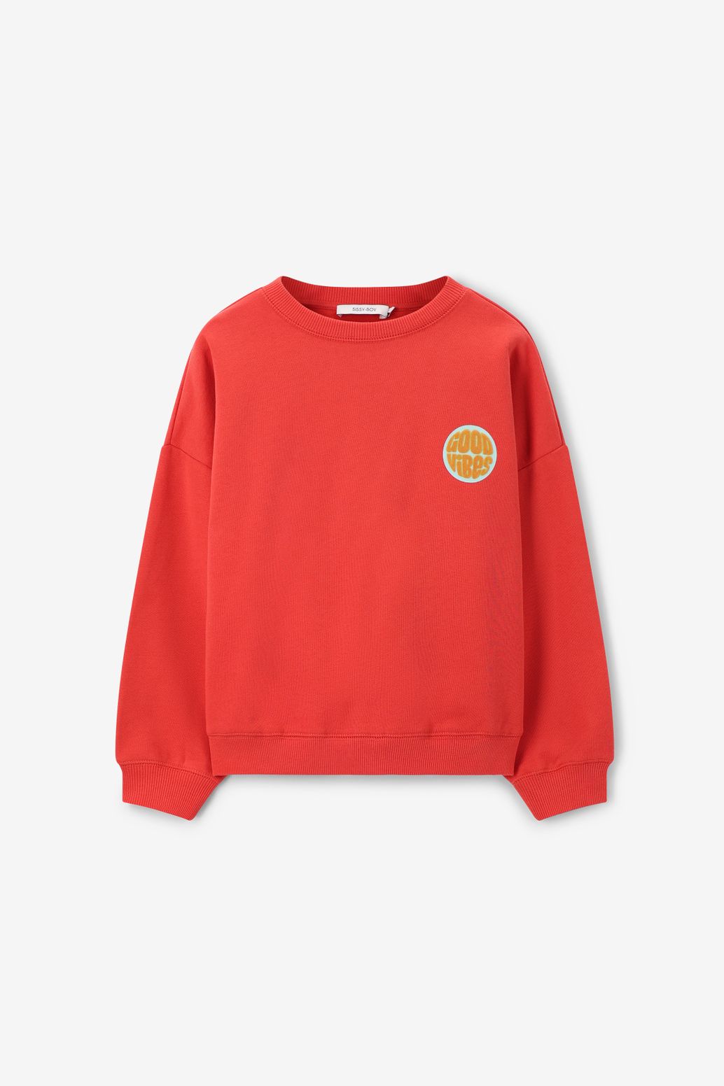 Sweat avec illustration - rouge