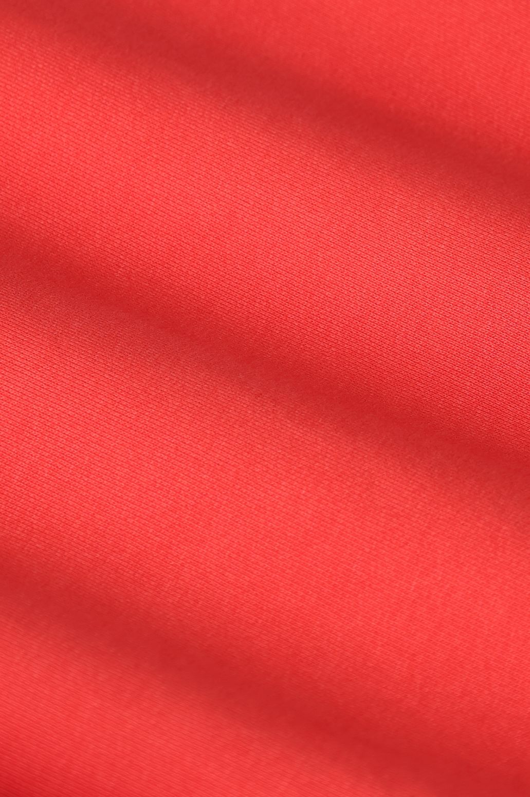 Sweater mit Puffärmeln - rot